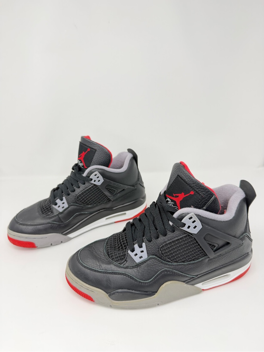 Jordan Men's High-Top Sneakers in Black and Red